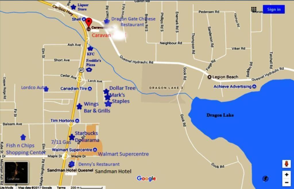 Caravan Inn Quesnel Ngoại thất bức ảnh