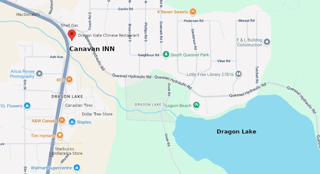 Caravan Inn Quesnel Ngoại thất bức ảnh